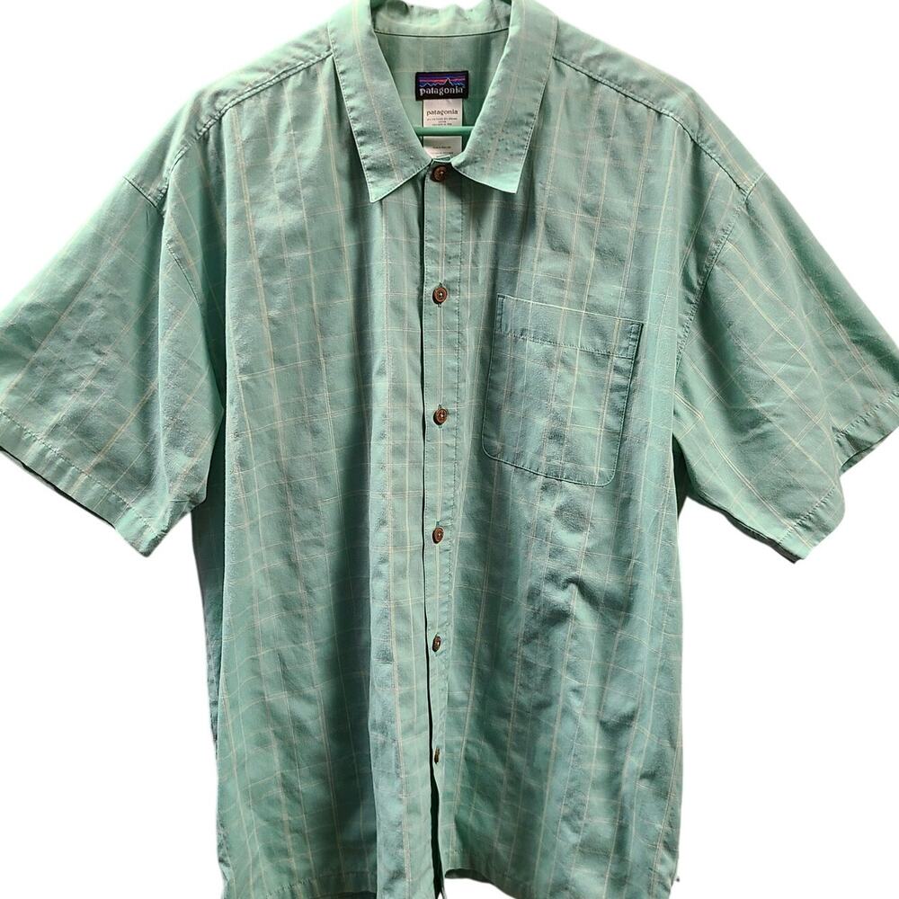 Patagonia Mens Short Sleeve Casual Shirt Sz XL